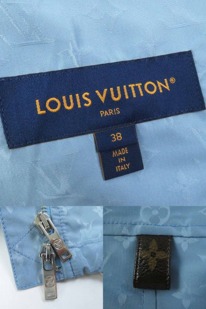 Louis Vuitton 2024 1afe42 Monogram Printed Parka Polyester Silk Blouson Light