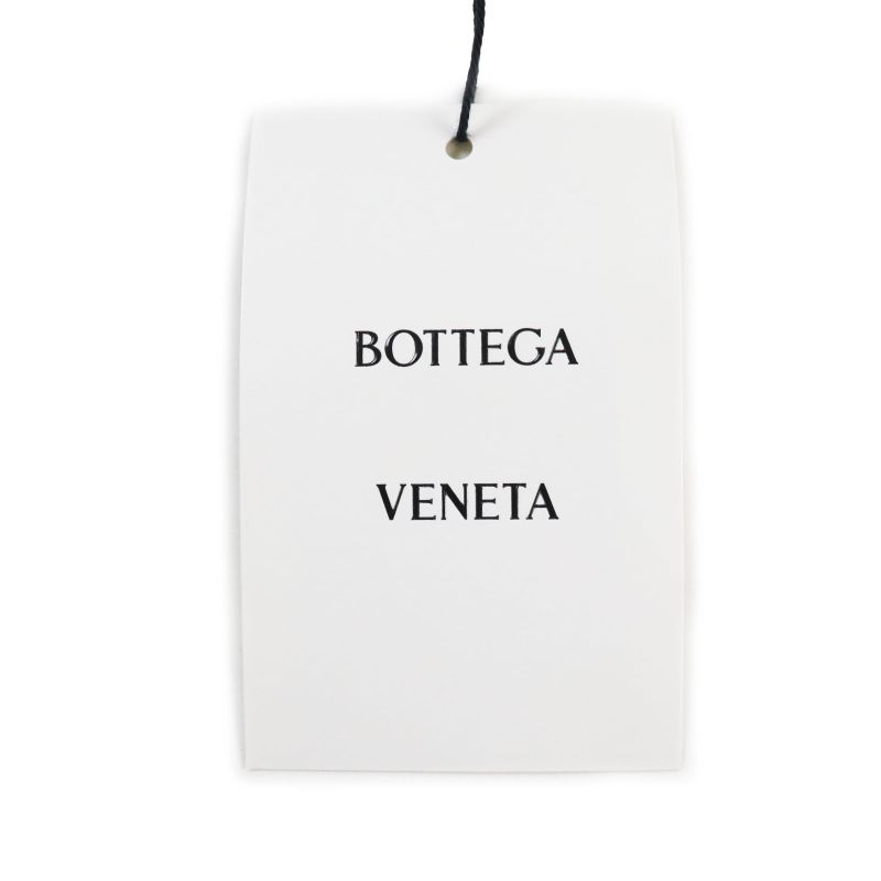 Bottega Veneta 2022 728349 Cotton Ribbed Long Sleeve Knit Polo