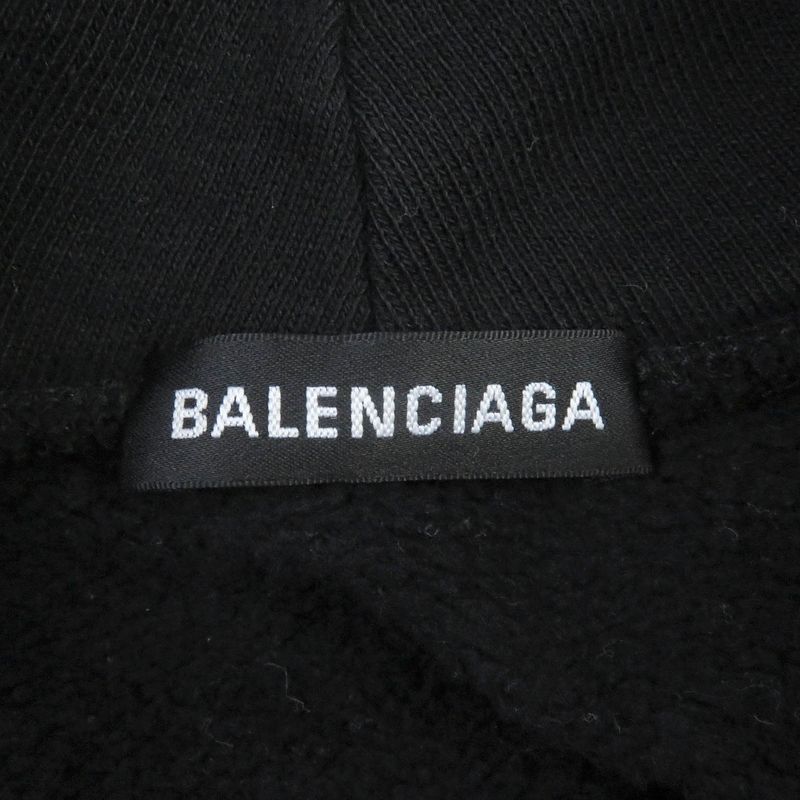 Balenciaga 19AW 559367 Cotton Speed Hunters Speed Hunters Oversized Hoodie