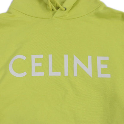 Celine 2y369670q Logo Print Cotton Fleece Loose Hoodie Sweatshirt Hoodie