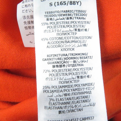 Gucci 644599 Sweatshirt Dress With GG Logo Sweatshirt Dress Orange Black S Made