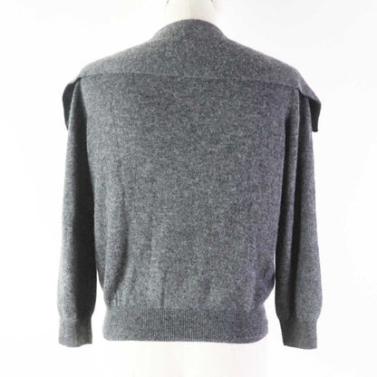 Christian DIOR 23AW 354s48am053 100% Cashmere CD Logo F Pearl Button BIG Color