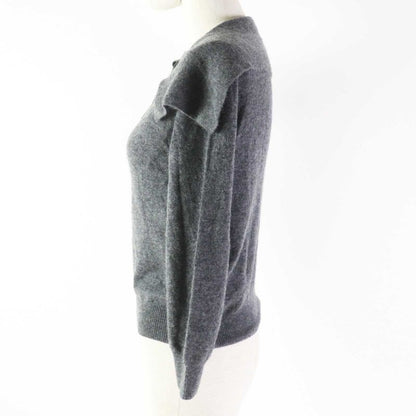 Christian DIOR 23AW 354s48am053 100% Cashmere CD Logo F Pearl Button BIG Color