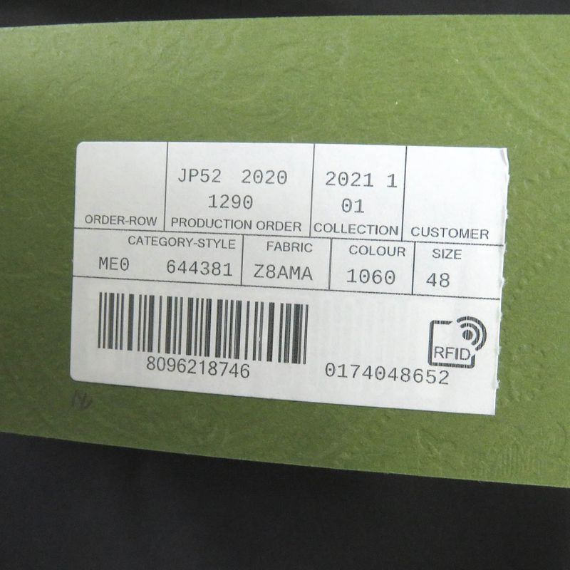 Gucci 21SS 644381 Ken Scott Allover WZIP 2WAY Down Vest Down Jacket Black 48