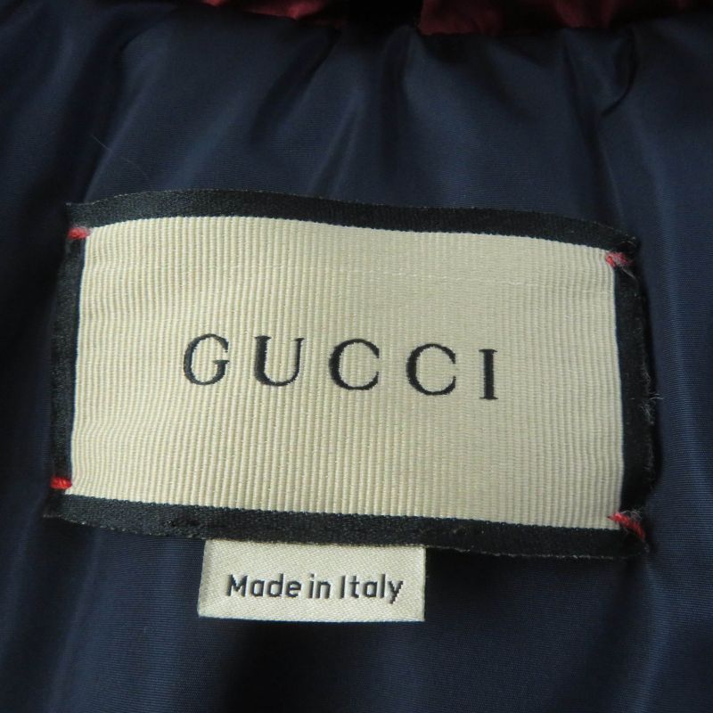 Gucci 21AW 663279 GG Parachute Nylon GG Marmont Patch Side Web Line Padded