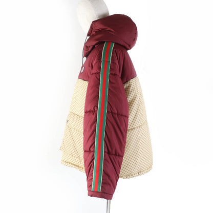 Gucci 21AW 663279 GG Parachute Nylon GG Marmont Patch Side Web Line Padded