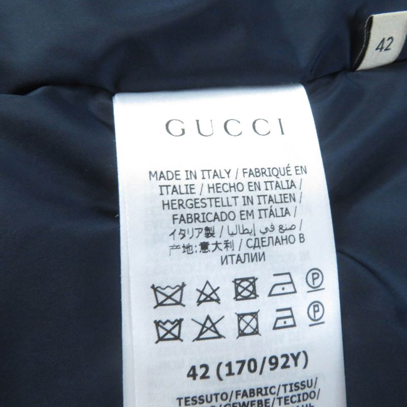 Gucci 21AW 663279 GG Parachute Nylon GG Marmont Patch Side Web Line Padded