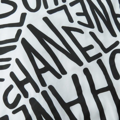 CHANEL P70625 Total Pattern/none Ground Hooded Reversible Down Jacket Black