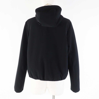 CHANEL P70625 Total Pattern/none Ground Hooded Reversible Down Jacket Black