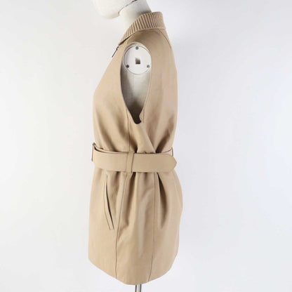 Hermes 3e1216d8 Goatskin Lined Chaine D'ancre Pattern Cashmere Rib Knit Collar