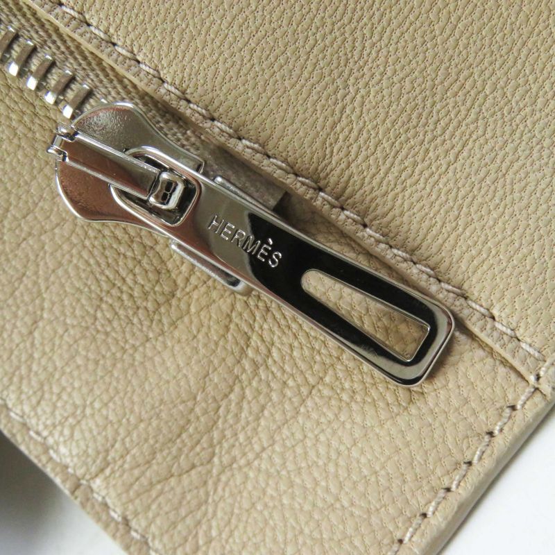 Hermes 3e1216d8 Goatskin Lined Chaine D'ancre Pattern Cashmere Rib Knit Collar