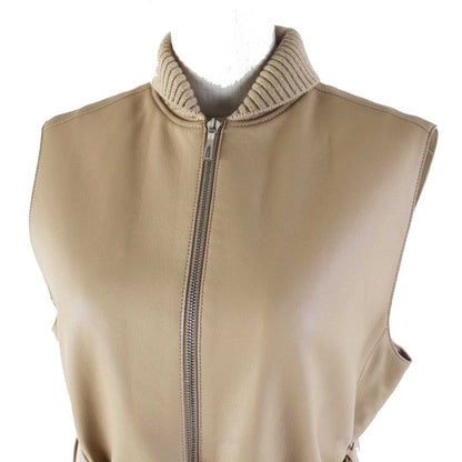 Hermes 3e1216d8 Goatskin Lined Chaine D'ancre Pattern Cashmere Rib Knit Collar