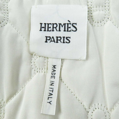 Hermes 3e1216d8 Goatskin Lined Chaine D'ancre Pattern Cashmere Rib Knit Collar