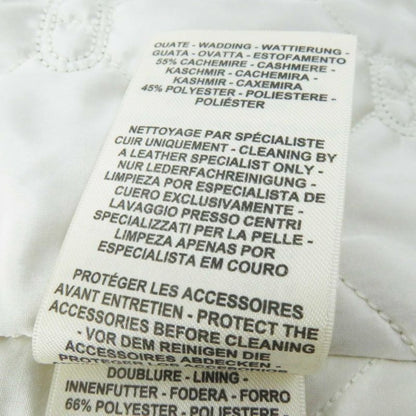 Hermes 3e1216d8 Goatskin Lined Chaine D'ancre Pattern Cashmere Rib Knit Collar