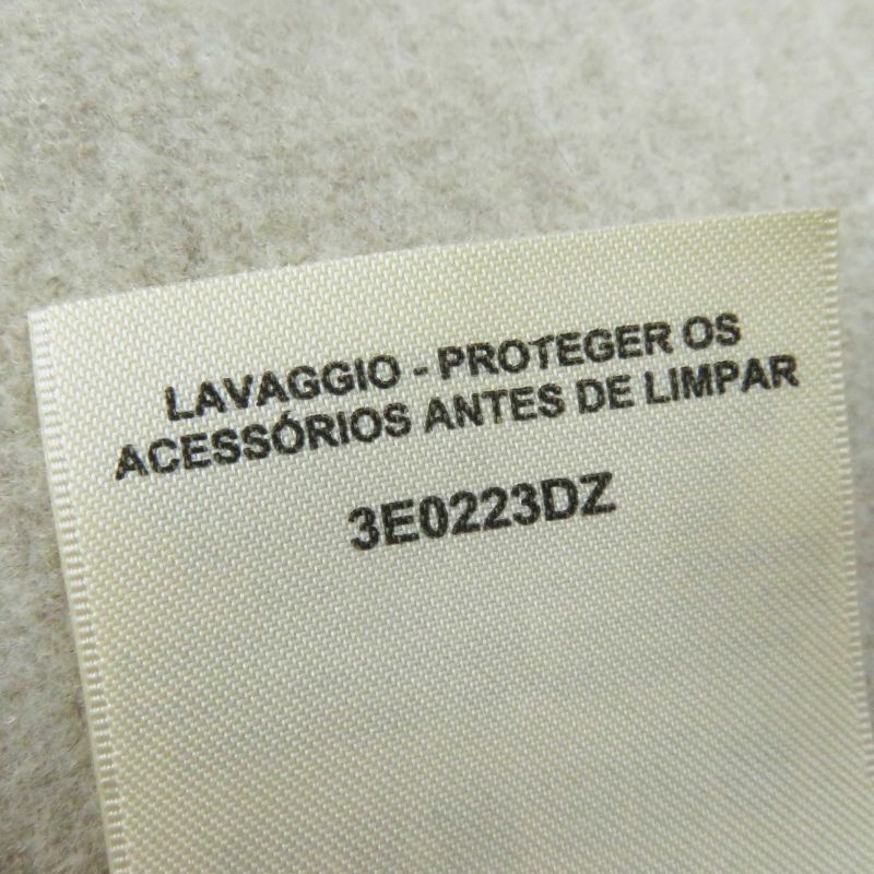 Hermes 3e0223dz 100% Cashmere Silver Hardware Lamb Leather Long Length Gilet/ves