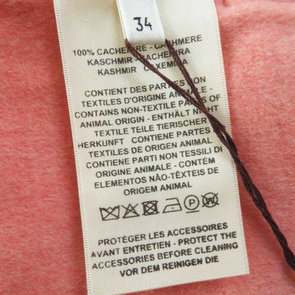 Hermes 22 Years 2h0122db 100% Baby Cashmere Double Face No Collar With Belt