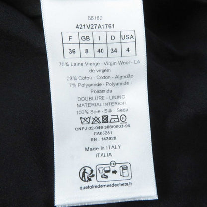 Christian DIOR 24 Years 421v27a1761 Virgin Wool & Cotton Boucles Logo Button