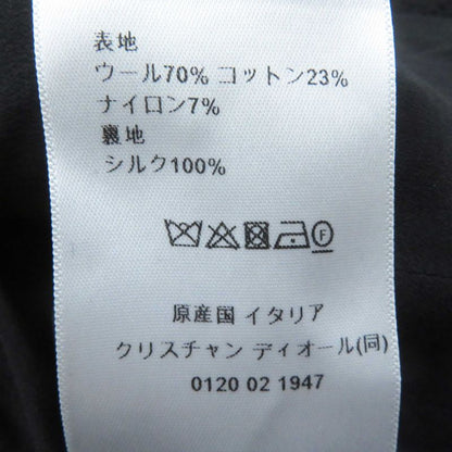 Christian DIOR 24 Years 421v27a1761 Virgin Wool & Cotton Boucles Logo Button