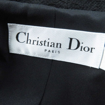 Christian DIOR 24 Years 421v27a1761 Virgin Wool & Cotton Boucles Logo Button