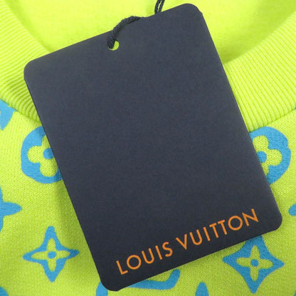 Louis Vuitton 2023 Hoy87w Cotton Monogram Crew Neck Sweatshirt Yellow Green L
