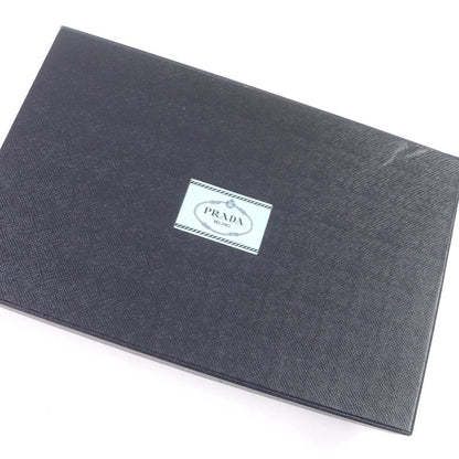 Prada Umc134 Virgin Wool Nylon Switched Zip Up Knit Blouson Jacket Black 46