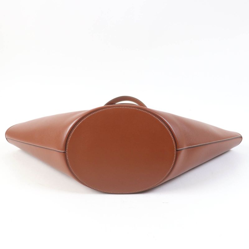 Celine 196953du3.04lu Cuir Triomphe Coufant Medium Tote Bag Tan Smooth Calfskin