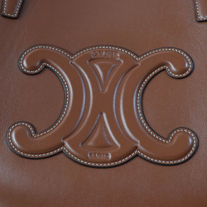 Celine 196953du3.04lu Cuir Triomphe Coufant Medium Tote Bag Tan Smooth Calfskin