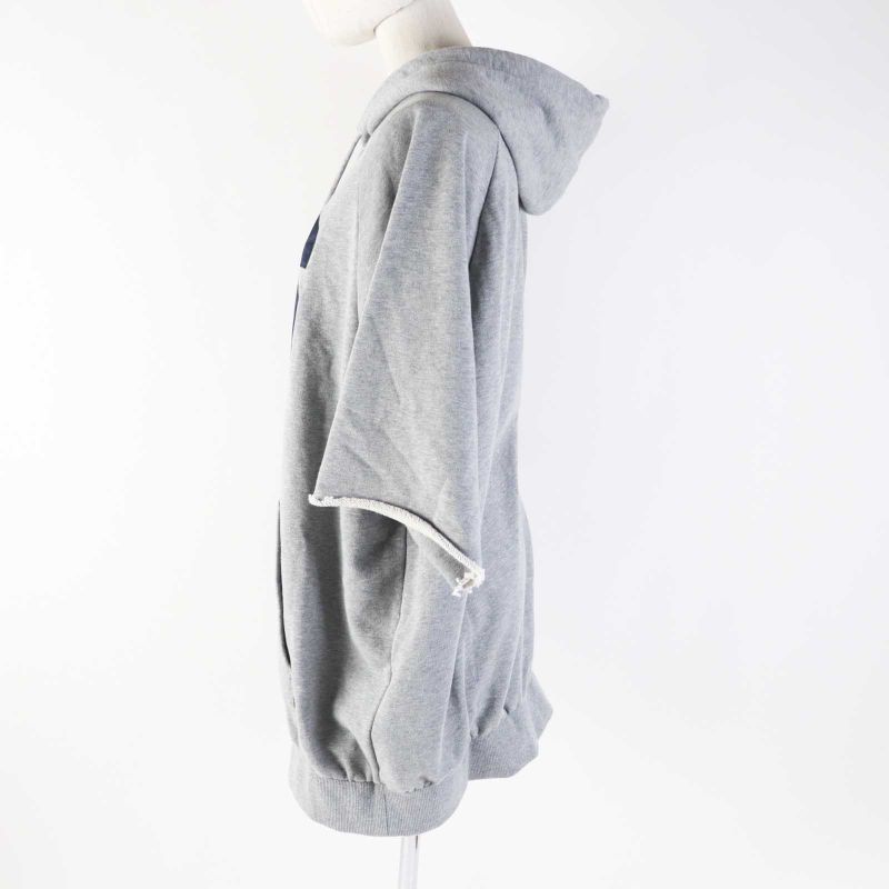 Celine 2x83d670q 100% Cotton 16 Patches Oversized Hoodie Dress/cut Off Dress