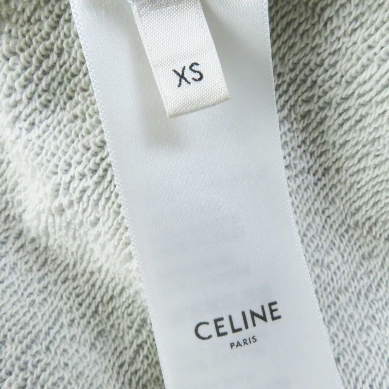 Celine 2x83d670q 100% Cotton 16 Patches Oversized Hoodie Dress/cut Off Dress