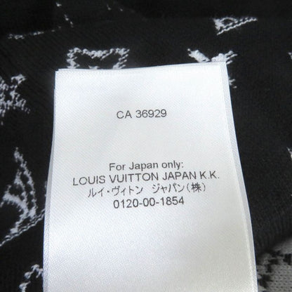 Louis Vuitton 2024 1aa4y8 Cotton Monogram Gradient Hoodie Knit Hoodie Black M