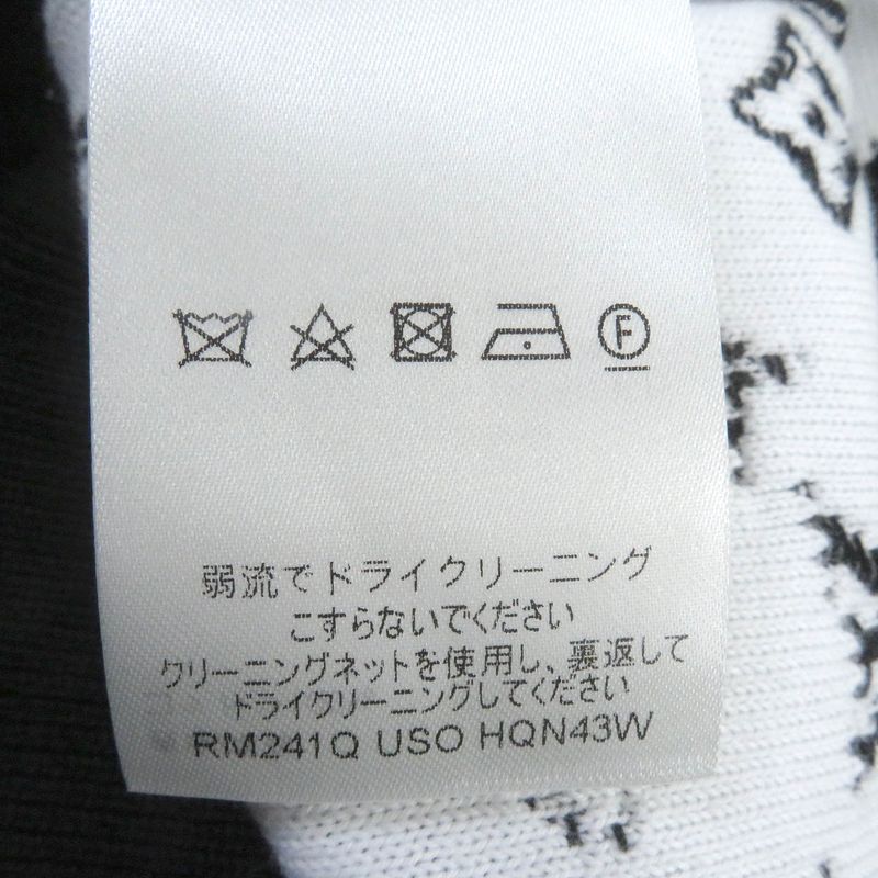 Louis Vuitton 2024 1aa4y8 Cotton Monogram Gradient Hoodie Knit Hoodie Black M