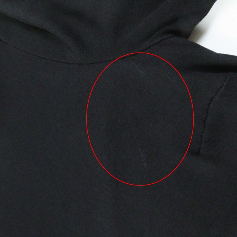 Gucci 364339 100% Rayon Lamb Leather Use Square Neck Long Sleeves Dress Black