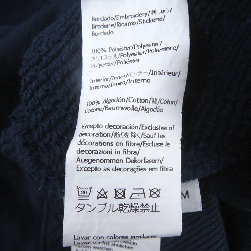 LOEWE 24SS H526y25x39 Cotton Anagram Embroidery Relaxed Fit Hoodie Pullover
