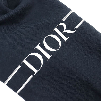 DIOR Christian DIOR Homme 113j406a0531 100% Cotton Oblique Nylon Hooded Half-zip Layered