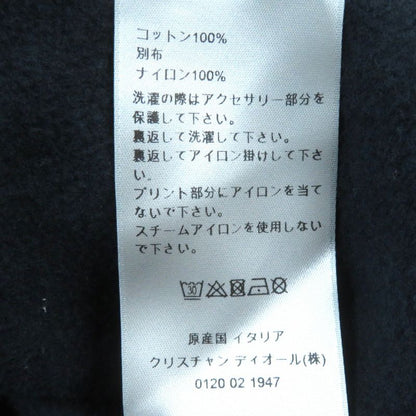 DIOR Christian DIOR Homme 113j406a0531 100% Cotton Oblique Nylon Hooded Half-zip Layered