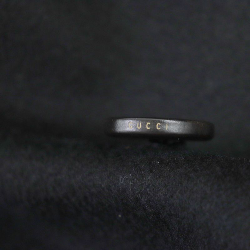 Gucci 439365 100% Wool Logo Buttons Winged Oversized Chester Coat Black 44