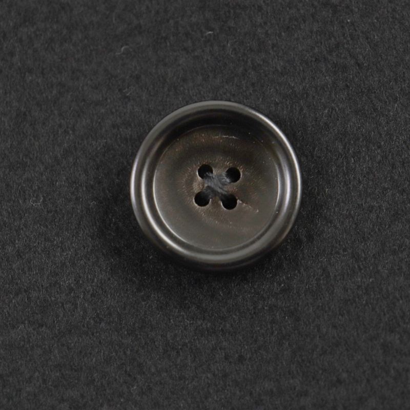 Gucci 439365 100% Wool Logo Buttons Winged Oversized Chester Coat Black 44