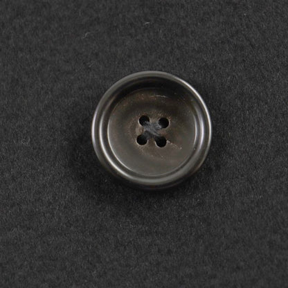 Gucci 439365 100% Wool Logo Buttons Winged Oversized Chester Coat Black 44