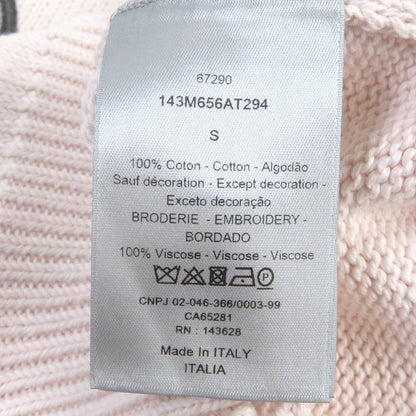 DIOR Homme 21AW 143m656at294 Kenny Scharf Logo Embroidery Short Sleeve Knit