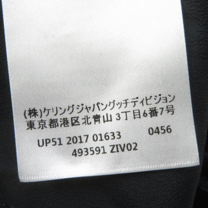 Gucci 493591 Silk Blend Velour Pants Bottoms With Bijoux Navy 36 Made In Italy