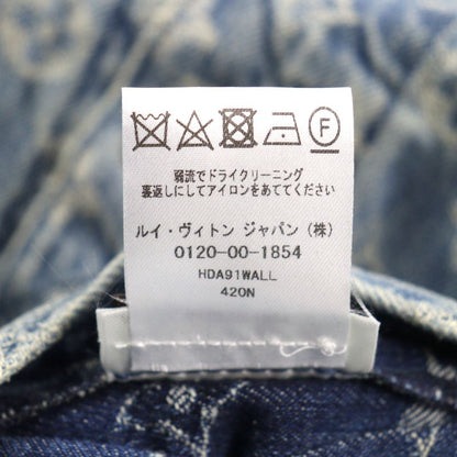 Louis Vuitton Supreme Hda91wall Cotton 100% Cowhide Monogram Logo Allover