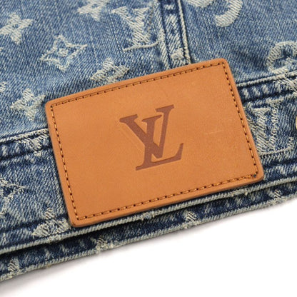 Louis Vuitton Supreme Hda91wall Cotton 100% Cowhide Monogram Logo Allover