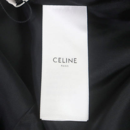 Celine 2v28h353q Teddy Jacket With Satin Artist Print Teddy Veneer Jacket