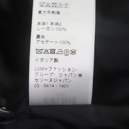 Celine 2v28h353q Teddy Jacket With Satin Artist Print Teddy Veneer Jacket