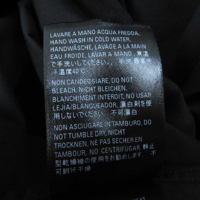 Balenciaga 2019 520497 New Swing 100% Cotton Back Logo Print Bar Tie Long