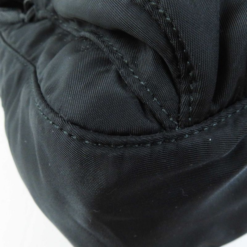 Prada 1bd953 Re-nylon Shoulder Bag With Pouch NERO Black Storage With Bag