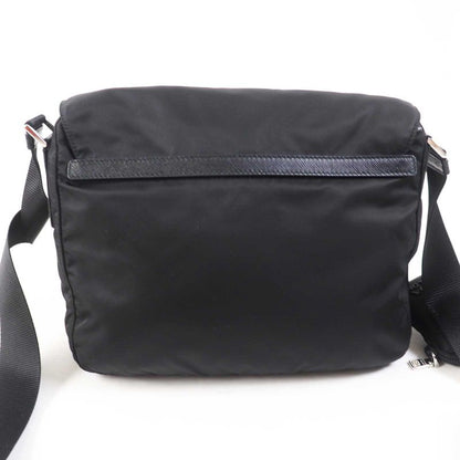 Prada 1bd953 Re-nylon Shoulder Bag With Pouch NERO Black Storage With Bag
