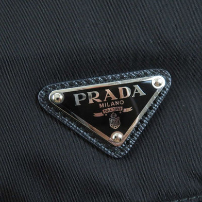 Prada 1bd953 Re-nylon Shoulder Bag With Pouch NERO Black Storage With Bag