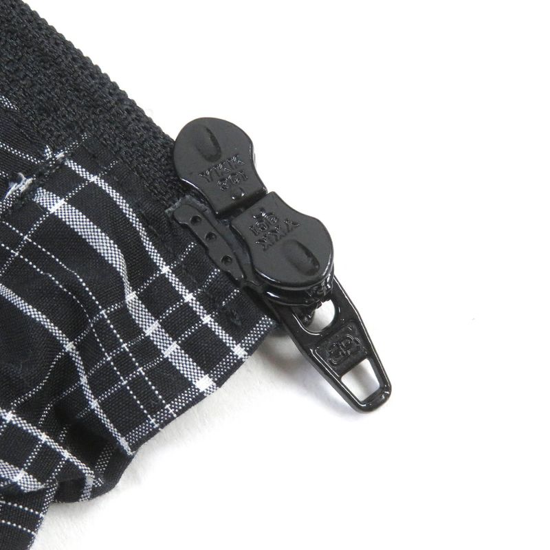 Balenciaga 19SS 571439 Logo Embroidery Oversized Poplin Check Shirt Blouson