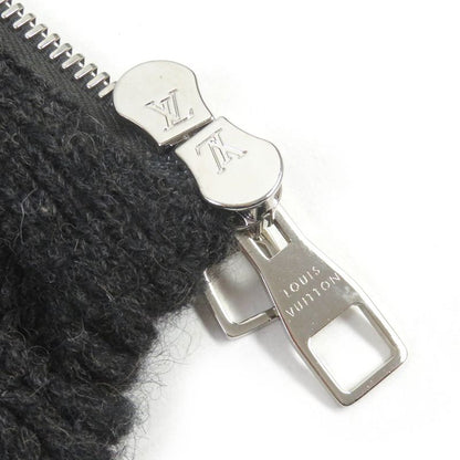 Louis Vuitton 13AW Camel 100% Collar Mouton Lamb Leather Use Karakoram Cowtin